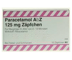 Paracetamol 125 Mg Zapfchen 10 Stk Ab 0 57 Preisvergleich Bei Idealo De