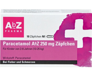 Paracetamol 250 Mg Zapfchen 10 Stk Ab 0 71 Preisvergleich Bei Idealo At