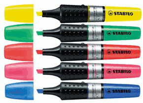 Stabilo Luminator - Pochette de 6