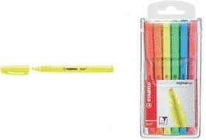 Stabilo Flash jaune