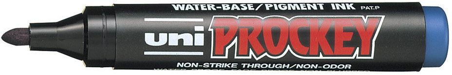 Uni Mitsubishi Pencil Prockey PM-122 bleu