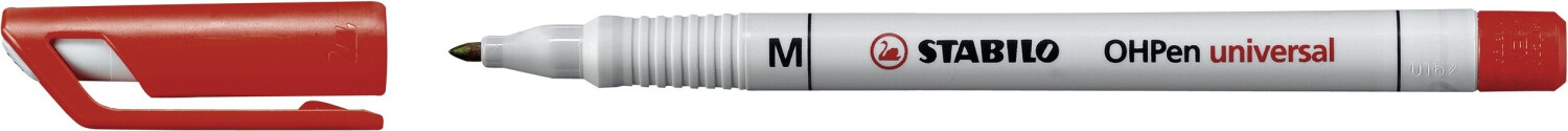 Stabilo OHPen universal non-permanant rouge M