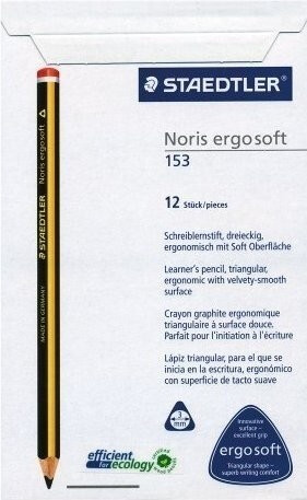 Staedtler Noris ergosoft Pochette de 12