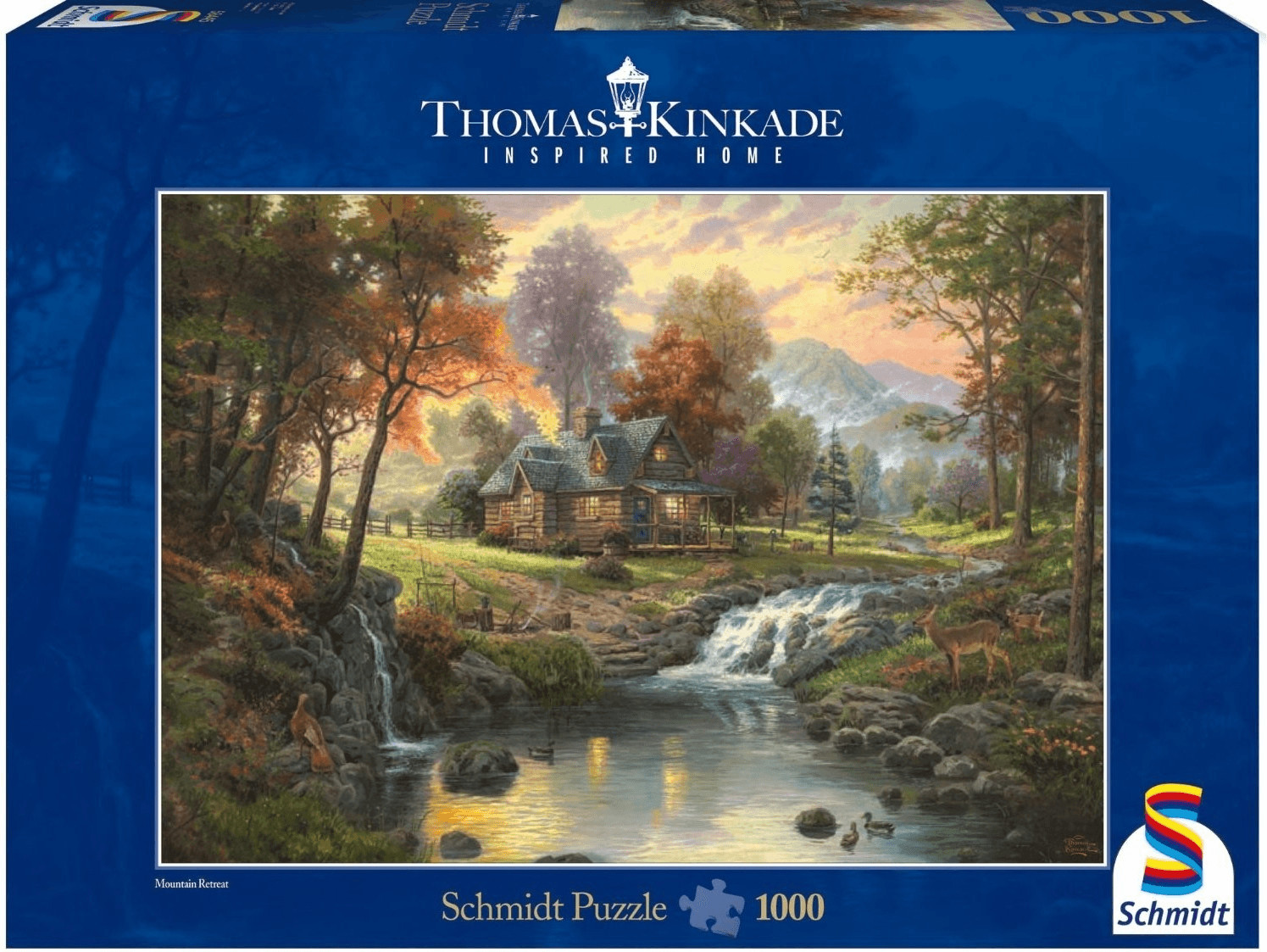 Schmidt Thomas Kinkade - Mountain Retreat