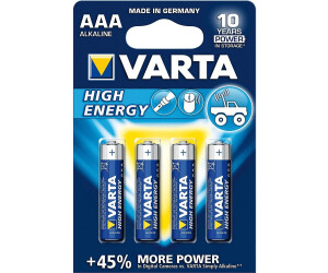 80 x Varta Longlife Power High Energy Micro AAA LR03 Alkaline Batterien Bulk 