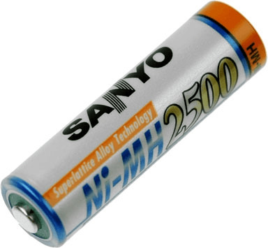 Sanyo HR-3U AA 2500mAh