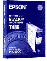 Photos - Ink & Toner Cartridge Epson T486 Black 