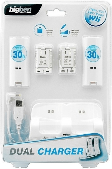 Bigben Wii Double chargeur