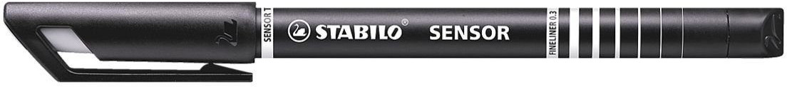 Stabilo Sensor noir