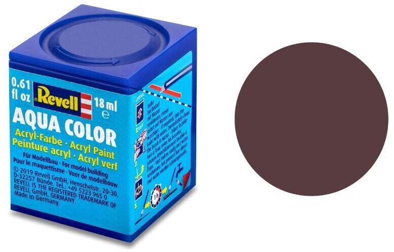 Revell Aqua Color leather brown, mat RAL 8027 - 18ml (36184)