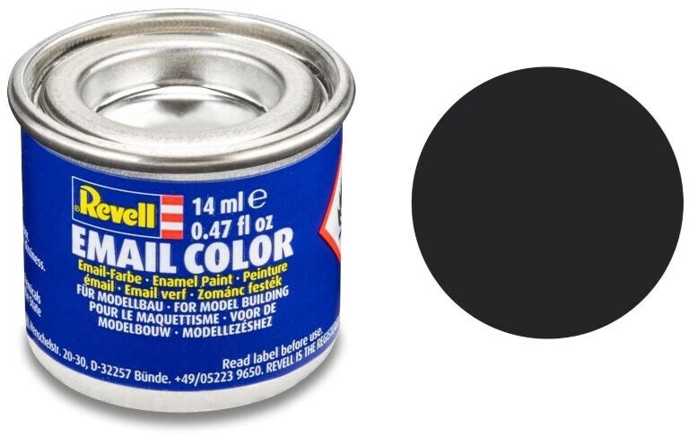 Revell Émail noir goudron mat RAL 9021 14 ml (32106)