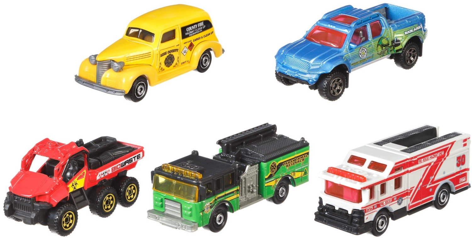 Photos - Toy Car Matchbox Set of 5 Vehicles 
