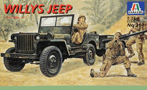 Italeri Willys MB Jeep avec remorque (00314)