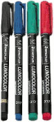 Staedtler Lumocolor 317M - Pochette de 4