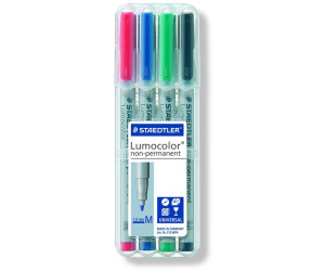 10x STAEDTLER Folienstift Lumocolor M non-permanent 315-3 blau OHP Pen Marker 