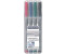Staedtler Lumocolor non-permanent F - Pack of 4