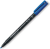 Staedtler Lumocolor permanent B bleu