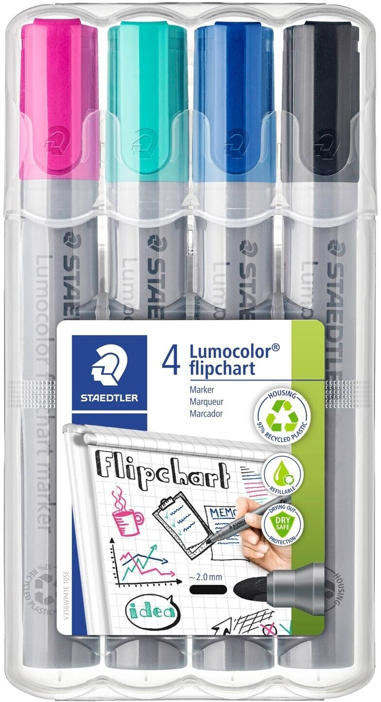 Staedtler Lumocolor 356 - Pochette de 4