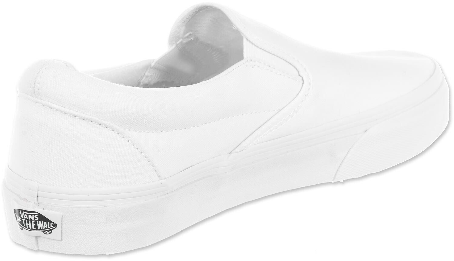 Vans perforated slip top on white