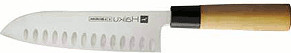 Chroma Couteau japonais Santoku alvéolé 17 cm