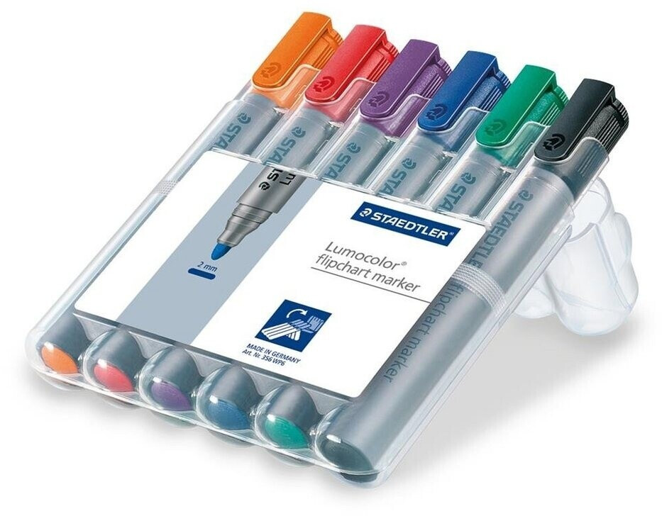 Staedtler Lumocolor 356 - Pochette de 6