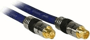 Photos - Cable (video, audio, USB) InLine S-VHS Video Cable PREMIUM, golden contacts, 4pin M/M, 2m 