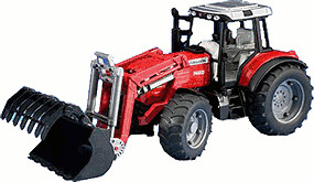 Bruder Massey Ferguson 7480 avec chargeur frontal (02042)