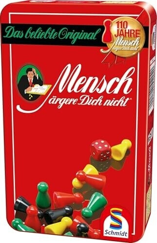 Mensch ärgere dich Nicht / Ne t'énerves pas (boîte métal)