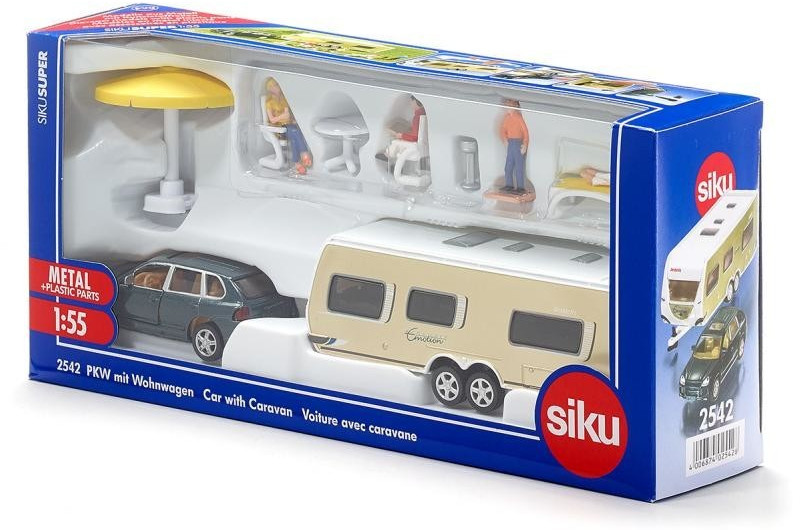 Siku Auto con roulotte (2542) a € 23,48 (oggi)