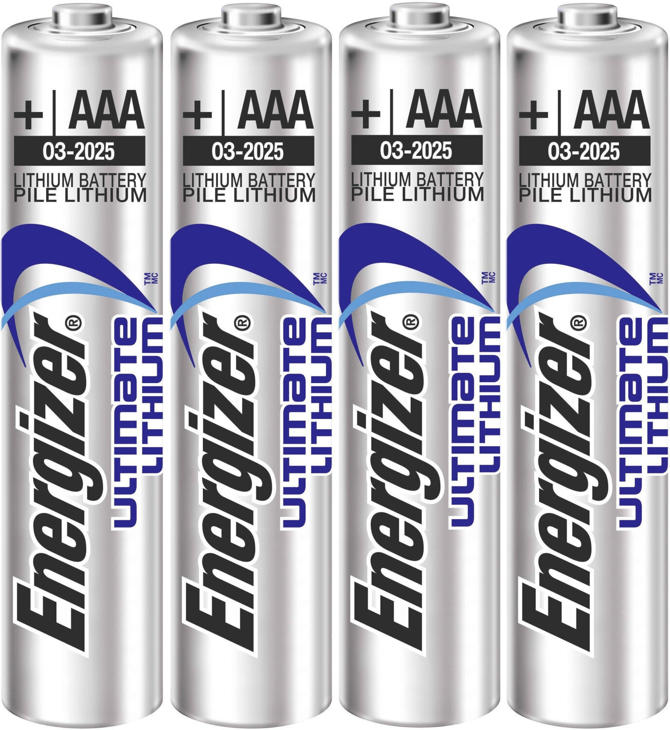 Energizer 4x AAA / LR03 Ultimate Lithium