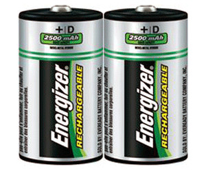 Pile rechargeable Energizer D / HR20 Power Plus - Lot de 2 - JPG