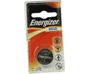 Energizer Button cell CR2032 battery 3V 240 mAh au meilleur prix sur