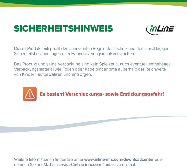 InLine 89937 Cinch Kabel, Video, 1x Cinch St/St, Steckerfarbe gelb (2,0m), Bild 2