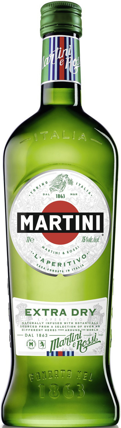 Martini Extra Dry 0,75l 15% ab 6,78 € | Preisvergleich bei | Weitere Spirituosen