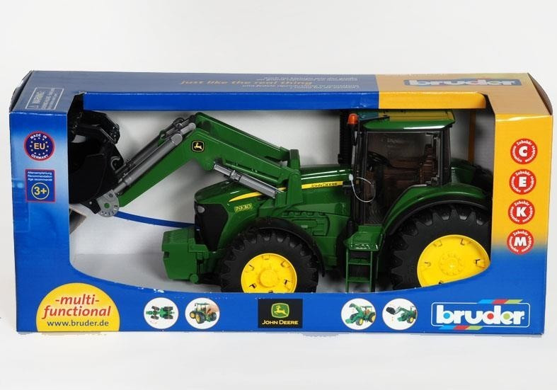 Bruder John Deere 7930 with Front Charger (03051)