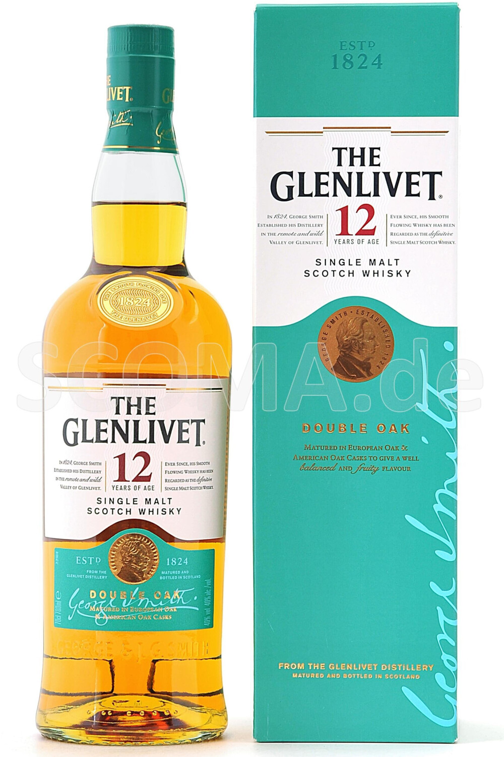 The Glenlivet 12 ans Double Oak 0,7 L 40 %