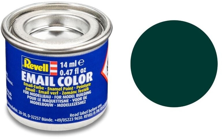 Revell Émail noir-vert mat 14 ml (32140)