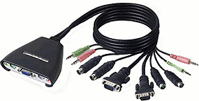 Belkin 2-Port KVM Switch (F1DL102)