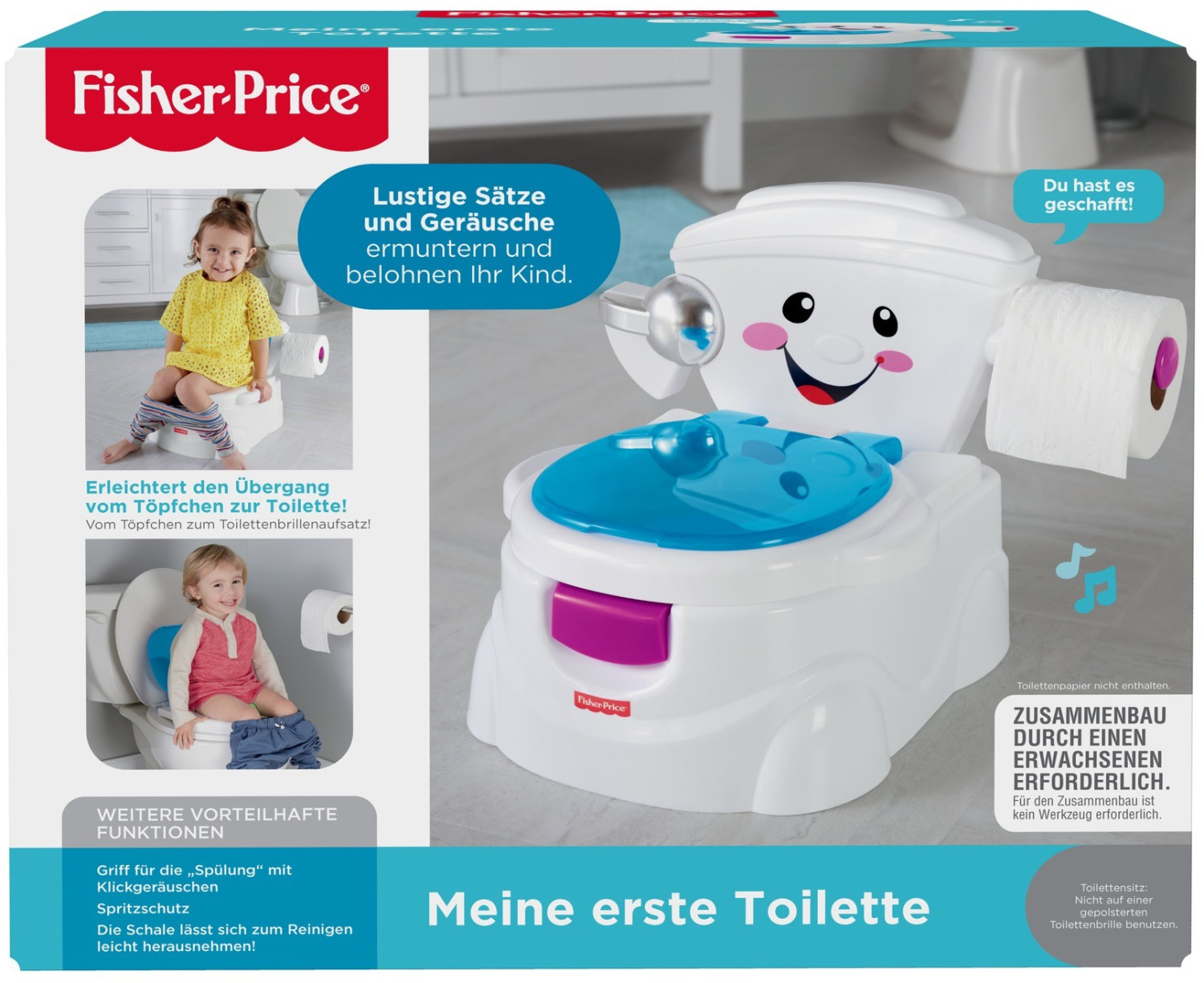 ab | Gear 51,49 Preisvergleich € Meine erste Baby bei Fisher-Price Toilette