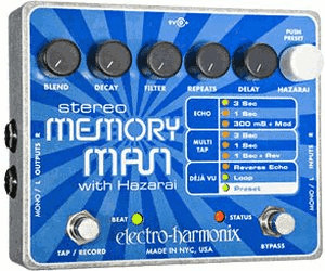 Electro Harmonix Stereo Memory Man with Hazarai