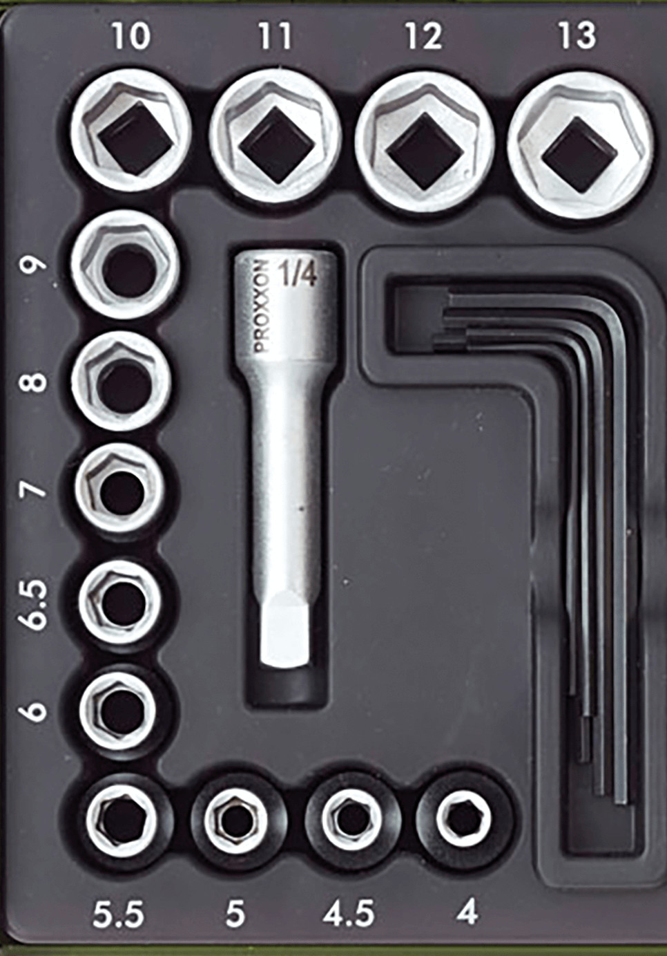 Llave de tubo de 1/4 para tornillos de cabeza hueca Proxxon 23751 de 8 mm  HX por solo € 1.9