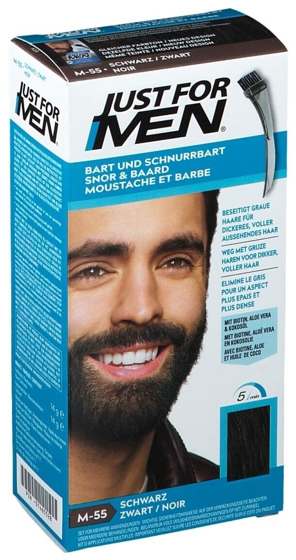 Combe Pharma Just for men Coloration barbe noire (28,4 ml)