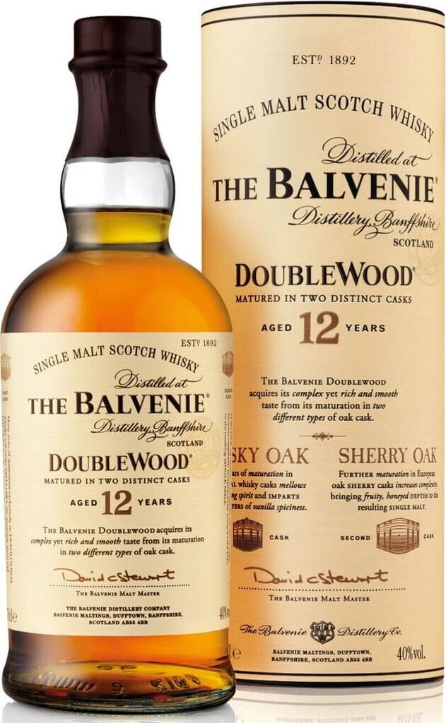 The Balvenie Double Wood Aged 12 ans 0,7 L 40 %