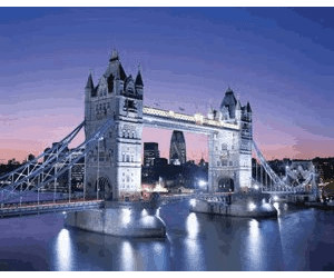 Castorland B-52592  Neu 47 x 33 cm Puzzle 500 Teile Tower Bridge London 
