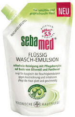 Sebamed Liquid Wash Emulsion with Olive Refill Package (400 ml)