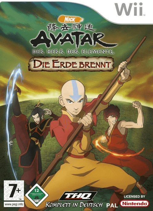 Avatar: Le dernier Maître de l'Air - Le Royaume de Terre en Feu (Wii)
