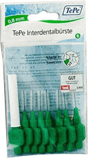 TePe Brossette interdentaire 0,8 mm vert (8 pcs)