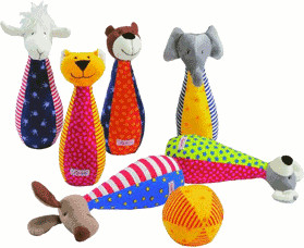 Sigikid Jeu de quilles animaux