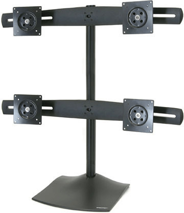 Ergotron DS100 Pied pour quadruple écran plat (33-324-200)
