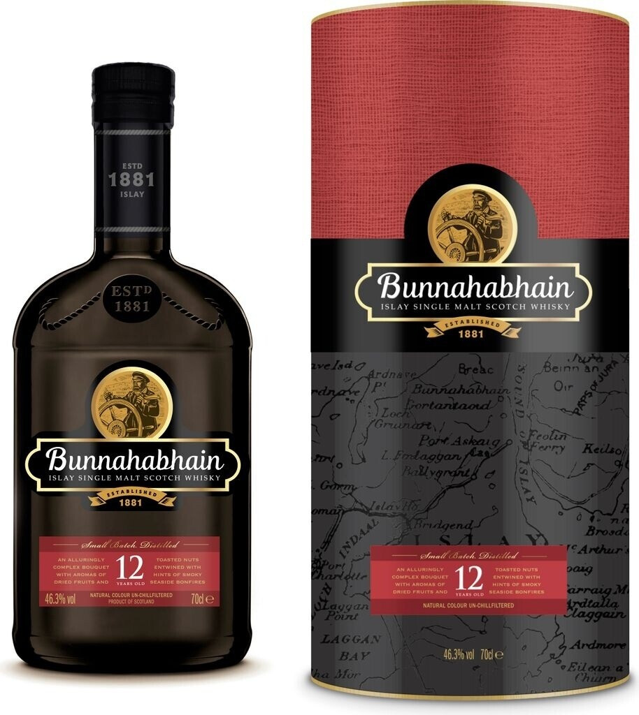 Bunnahabhain 12 ans 0,7 L 46,3 %